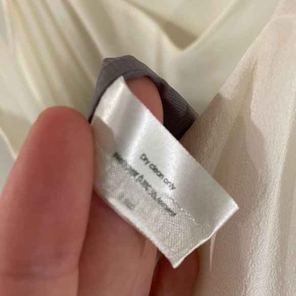 Monk & Lou Two Tone Silk Drummond Dress Medium - Picture 9 of 9